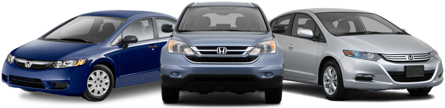 Honda Civic Accord Odyssey Cr-v Pilot Repair And Service - Honda Cars In Png (896x219), Png Download