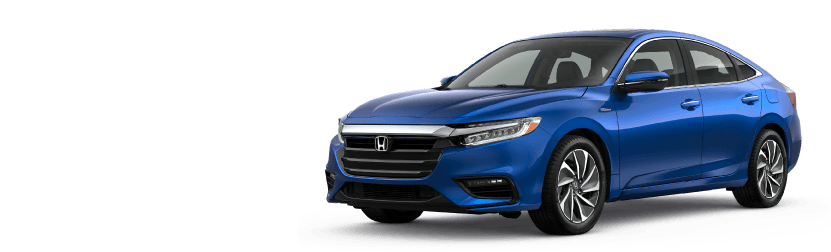 Luther Brookdale Honda 2019 Insight Hybrid Is Here - 2019 Honda Insight Cosmic Blue (880x320), Png Download