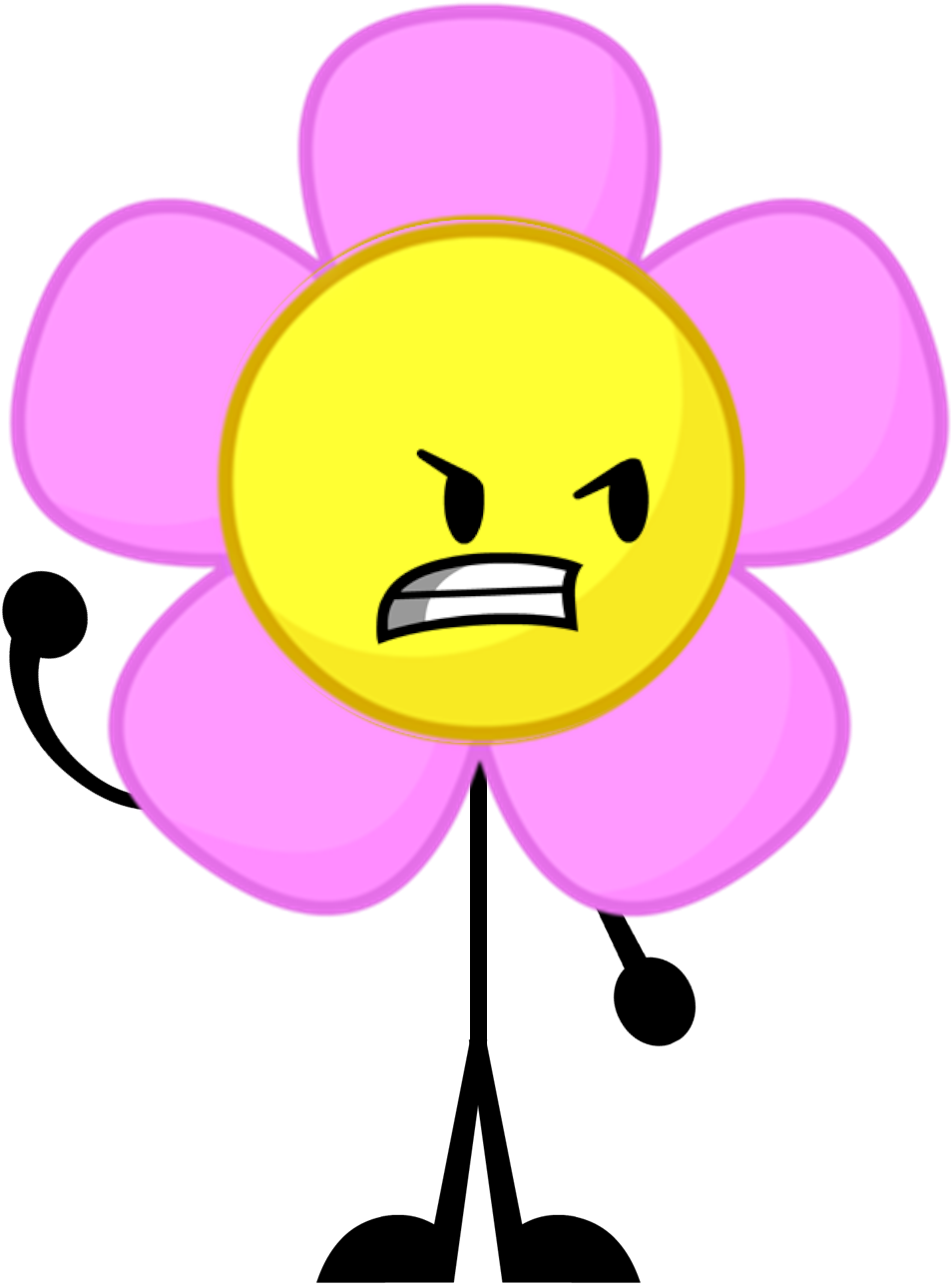 Bfdi Flower - Bfdi Flower Png (1025x1300), Png Download