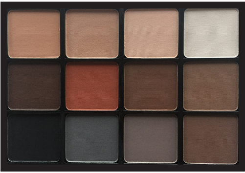 Vibrant Eyeshadow Palette Png (500x500), Png Download
