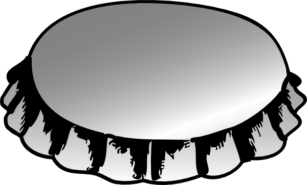 Bottle Cap - Bottle Caps Clip Art (600x363), Png Download