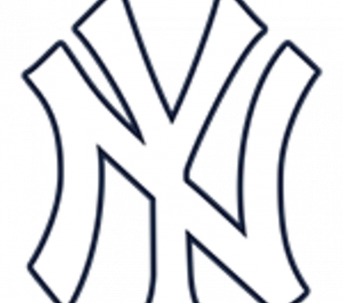 New York Yankees Symbol Coloring Pages 28 Collection - New York Yankees (678x600), Png Download