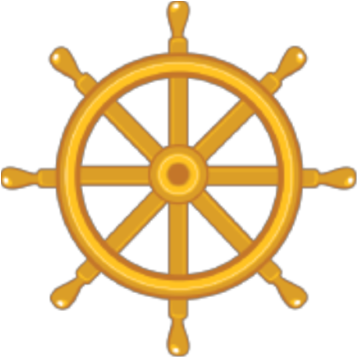 Wheel - Ships Wheel Png (420x420), Png Download