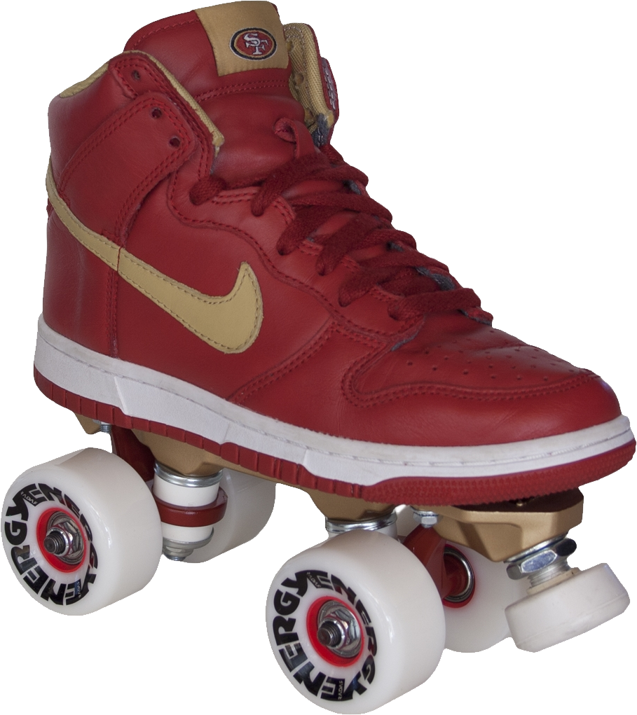 Roller Skates Png Image - Nike Shoe Roller Skates (909x1021), Png Download