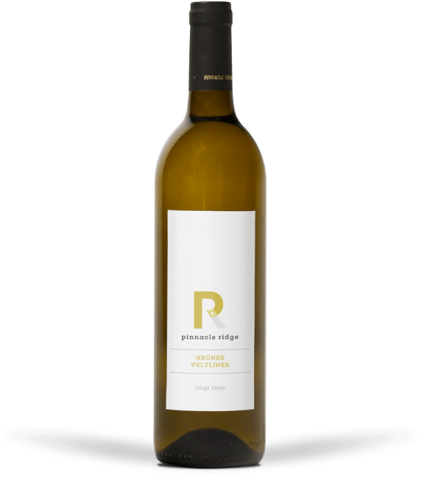 Gruner-bottle - White Wine (624x800), Png Download