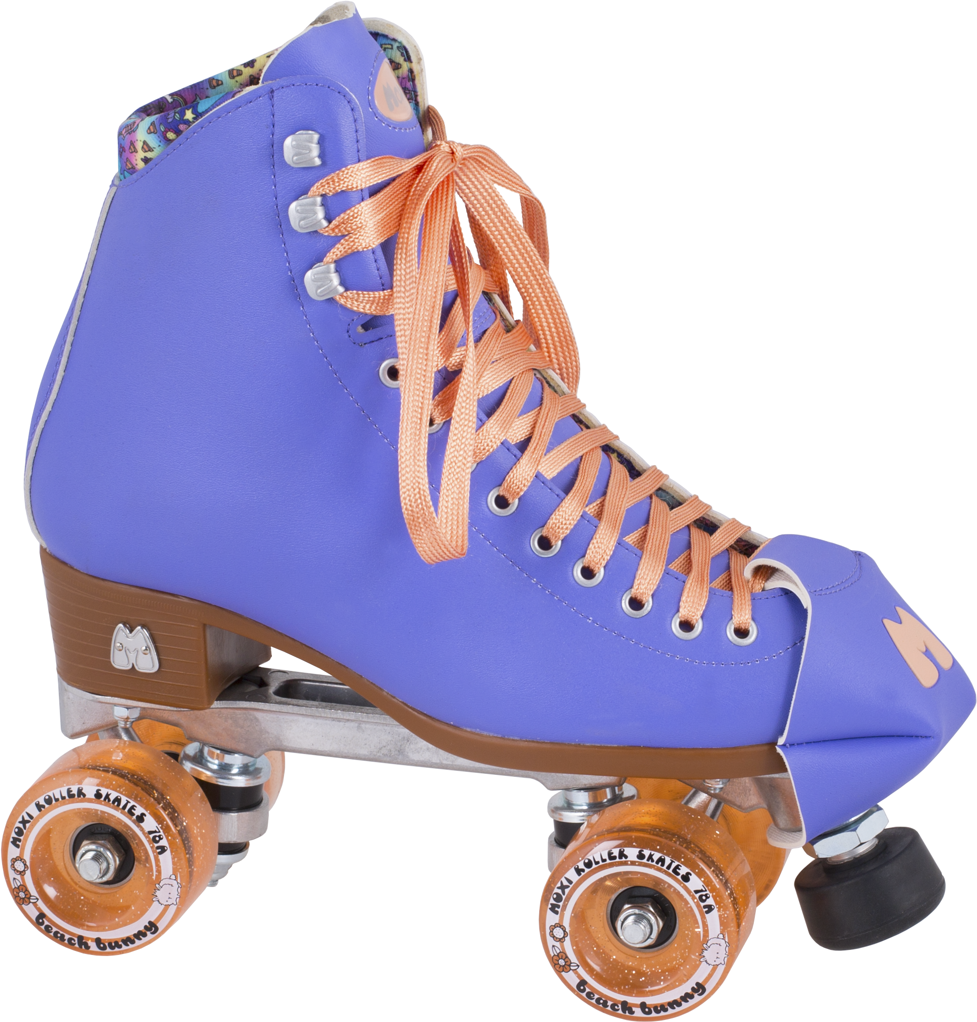 Beach Bunny Roller Skate In Periwinkle Sunset - Moxi Skates (3000x3000), Png Download