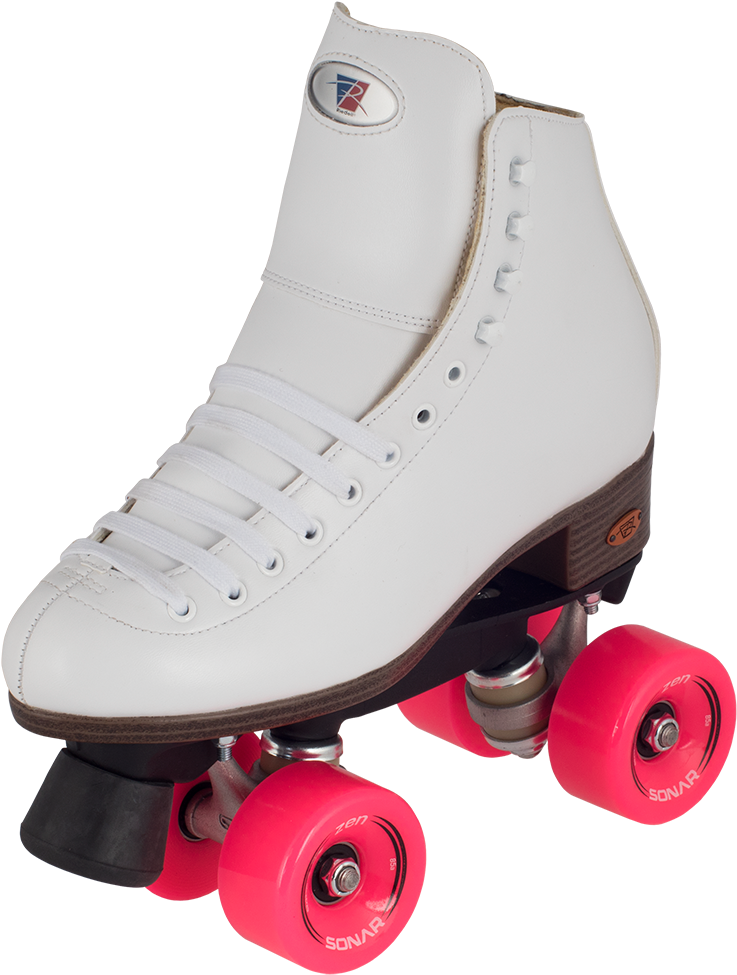 Riedell Citizen Junior Outdoor Roller Skate Set - Riedell - Celebrity White Trekové Brusle (1000x1000), Png Download