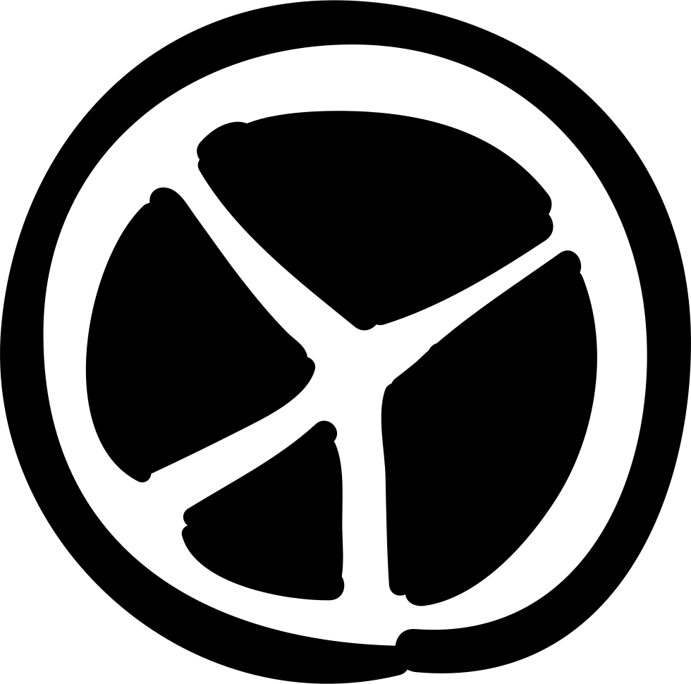 Peace Sign Circle - 2012 Malibu On Irocs (980x970), Png Download
