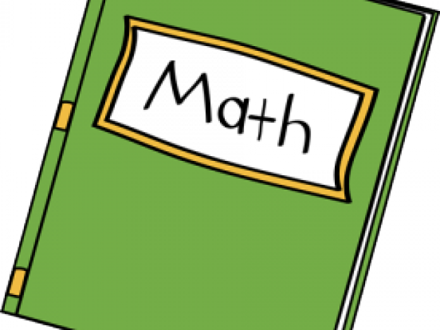 Mathematics Clipart Math Book - Math Notebook Clipart (640x480), Png Download