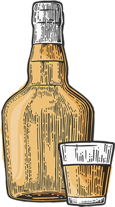 Rum Bottle Illustration - Rum (387x485), Png Download