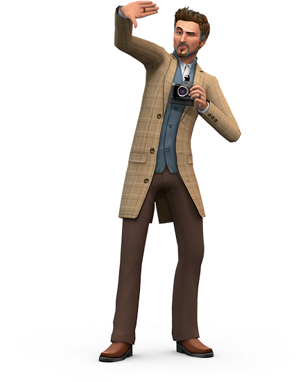 Sims 4 Images The Sims - The Sims 4: Get To Work (470x550), Png Download