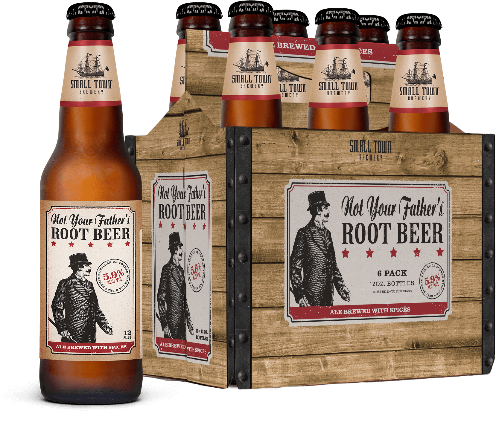 Root Beer - Henry's Hard Mountain Dew (1792x1458), Png Download