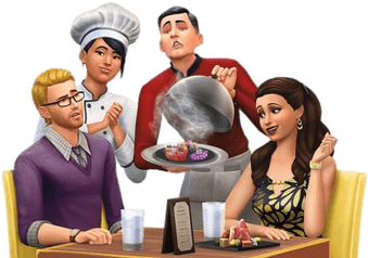 Sims 4 Dine Out Bundle (400x400), Png Download