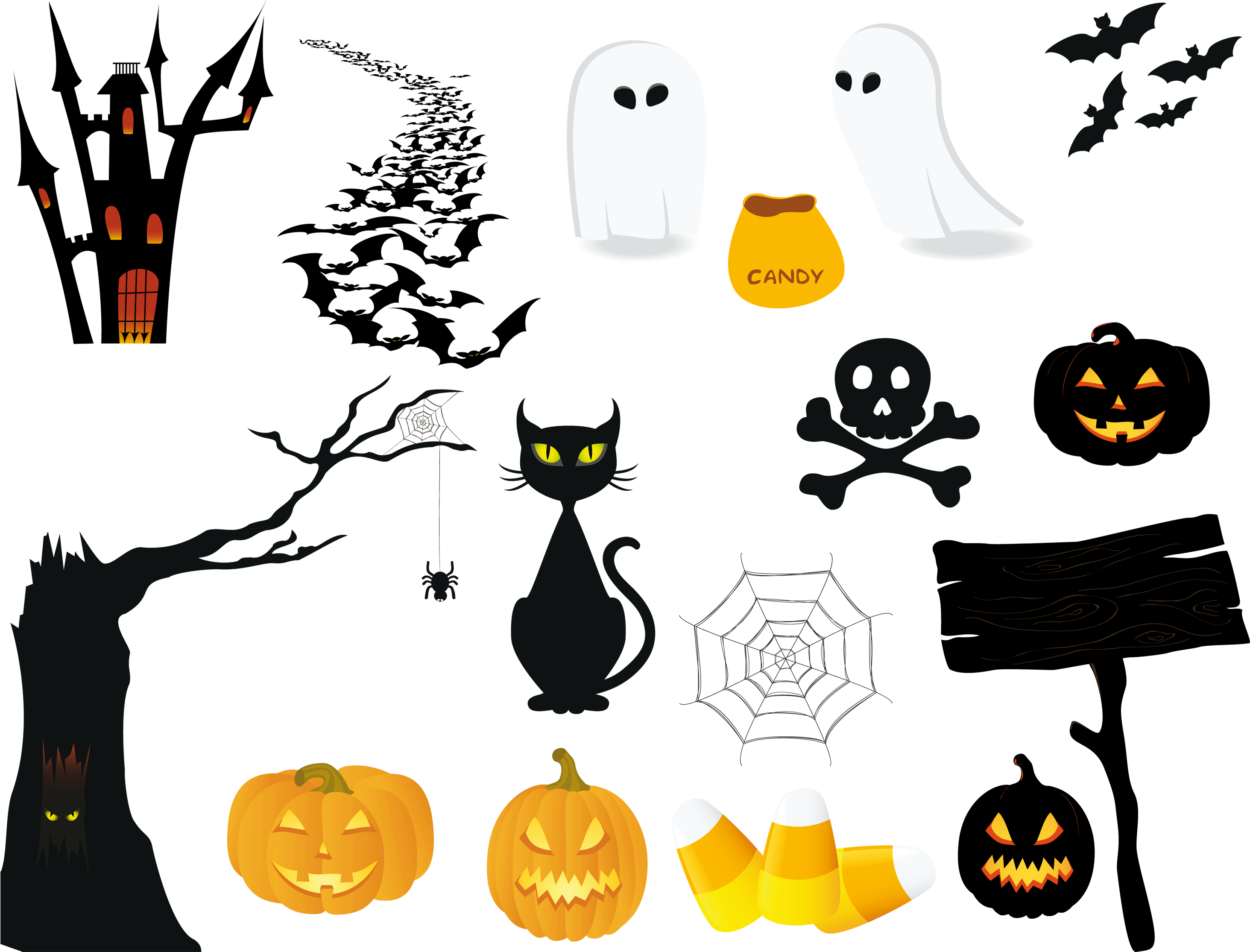 Halloween Png (3000x2266), Png Download