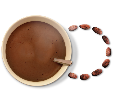 Cacao Drink Png Image Background - Cocoa Drink Png (672x392), Png Download