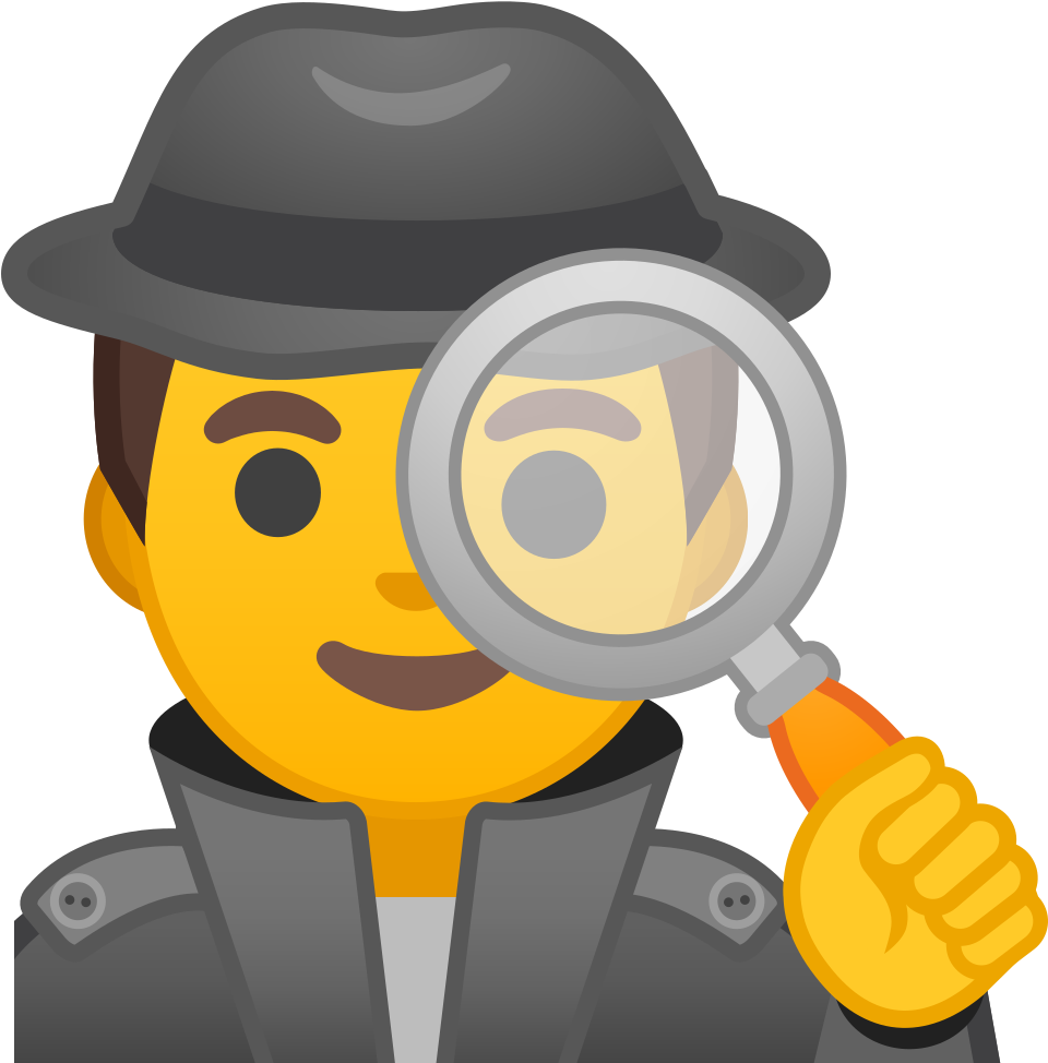 Download Svg Download Png - Emoji Detetive (1024x1024), Png Download