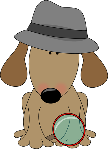 Dog Detective Clip Art - Dog Detective Clipart (362x500), Png Download