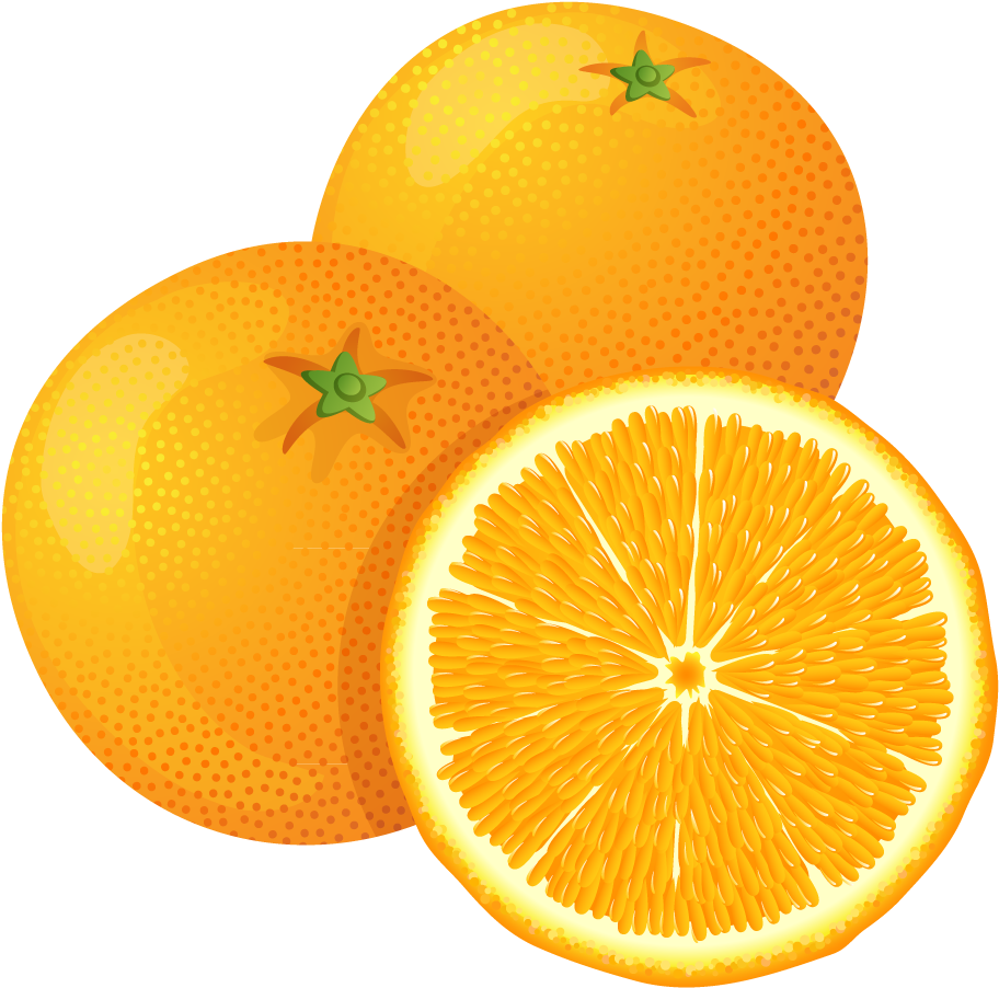 Orange Fruit Transparent Background (942x938), Png Download