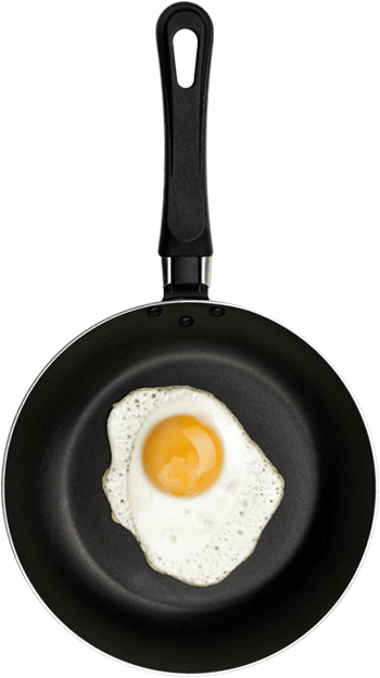 For Breakfast, Lunch And Dinner - Fried Egg (350x624), Png Download