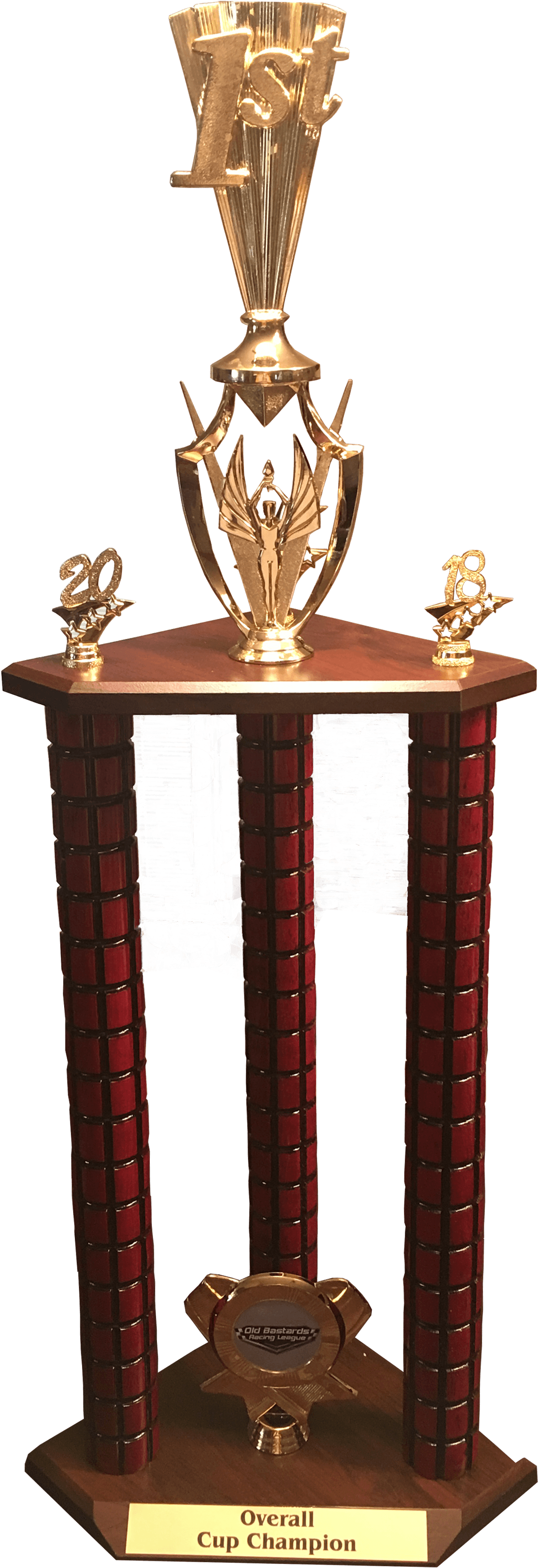 Cup Trophy Transparent Rotated - Monster Energy Nascar Cup Series (1518x3654), Png Download