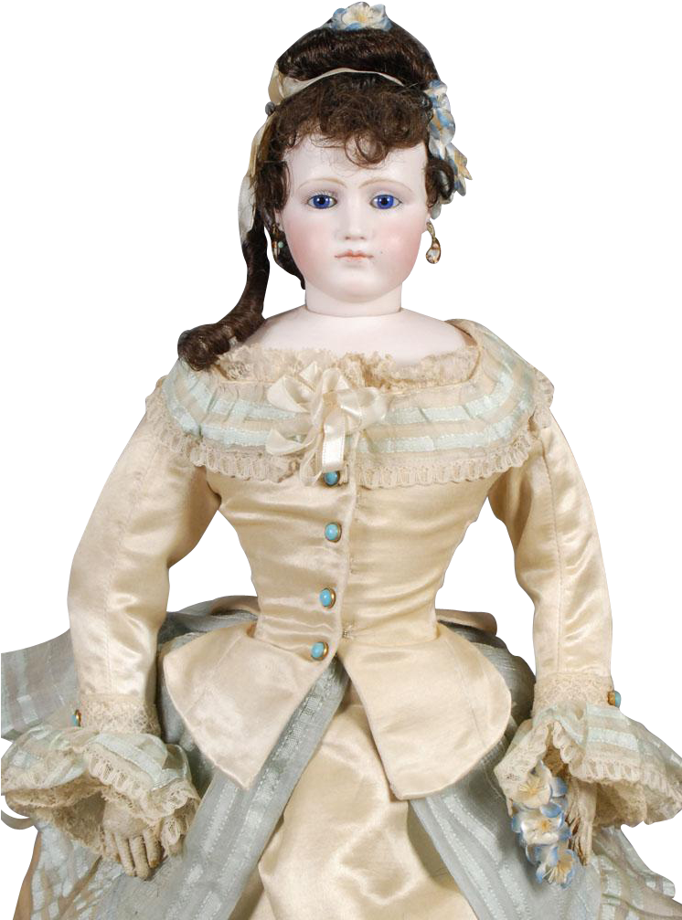 Portrait Jumeau - Doll (1006x1006), Png Download