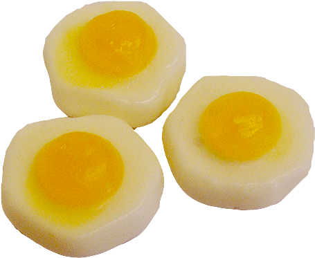 Gustaf's Mini Gummi Fried Eggs - Gummy Fried Eggs (500x500), Png Download