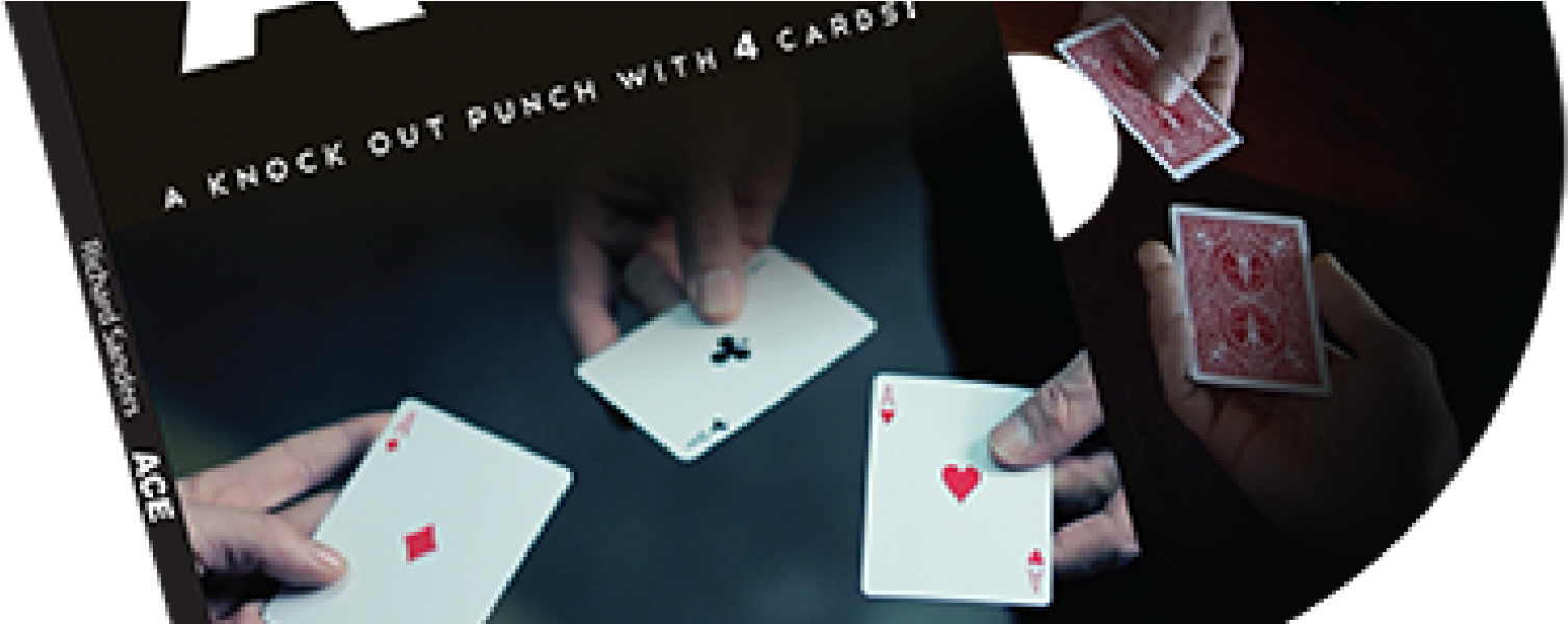 Ace By Richard Sanders - Ace (cards And Dvd) By Richard Sanders - Dvd Goochelen (1620x600), Png Download
