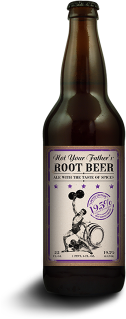 Not Your Father's Root Beer (251x657), Png Download