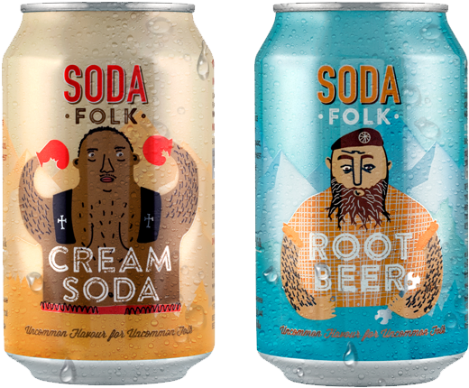 Award Winning, Emerging Beverage Brand Soda Folk Has - Soda Folk (600x450), Png Download