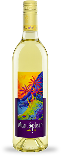 Maui Splash Pineapple Wine (320x615), Png Download