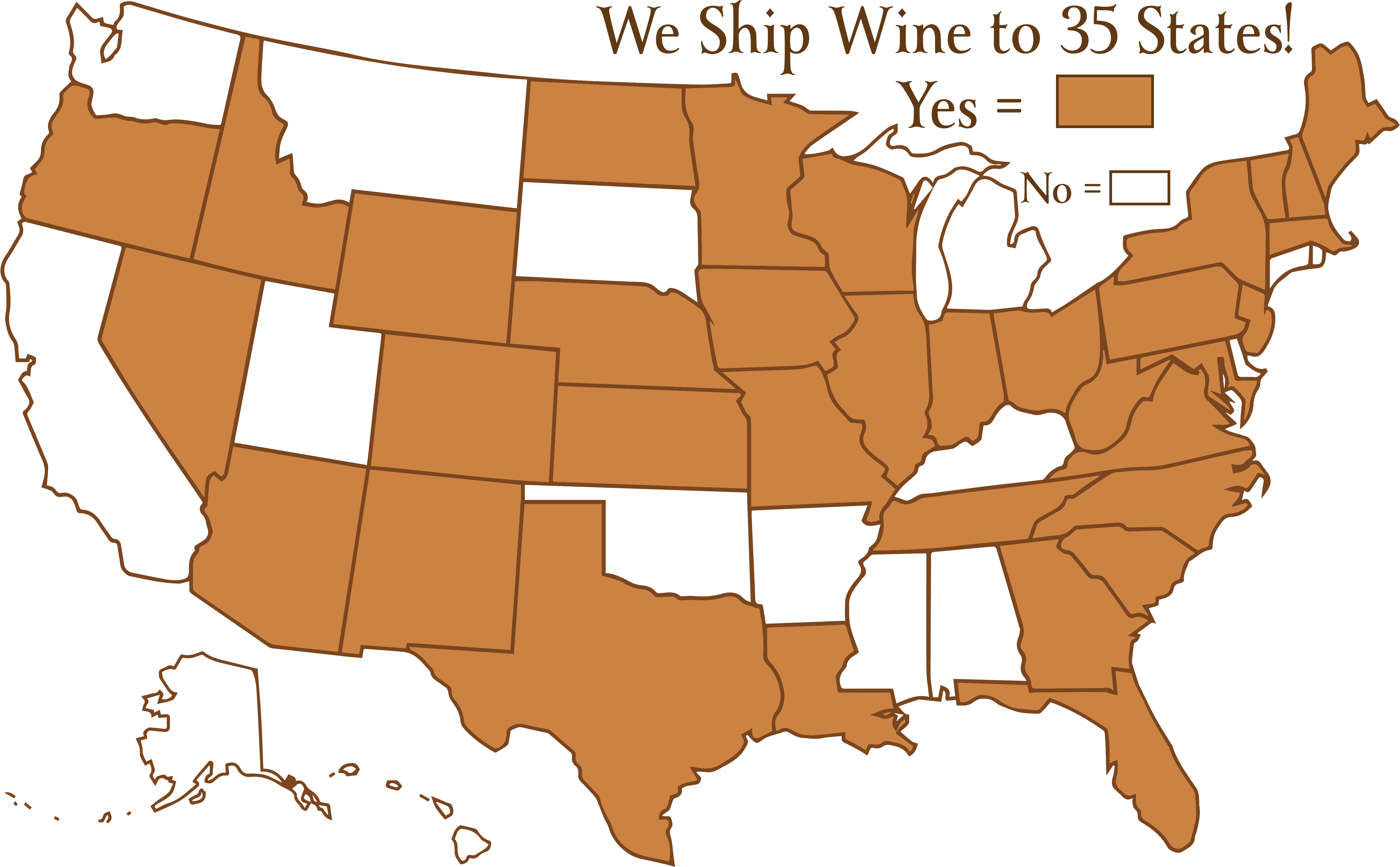We Ship To 35 States - Millennial Vote 2016 Election (5164x3192), Png Download