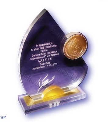 Also Known As Financial Tombstones And Lucite Trophies - Acrylic Trophy (400x400), Png Download