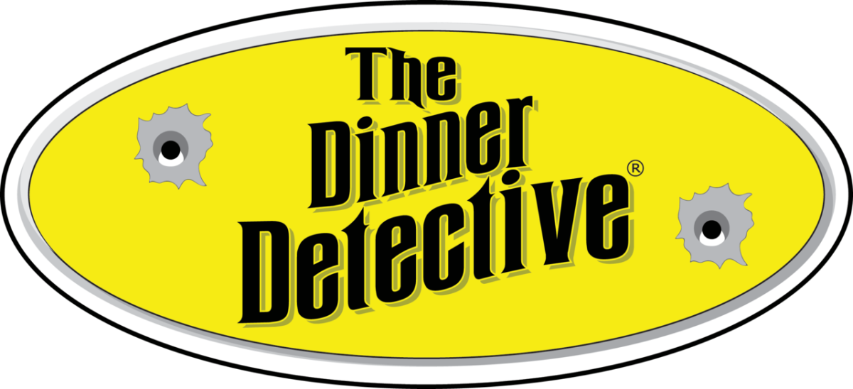 Dinner Detective Logo (1200x548), Png Download