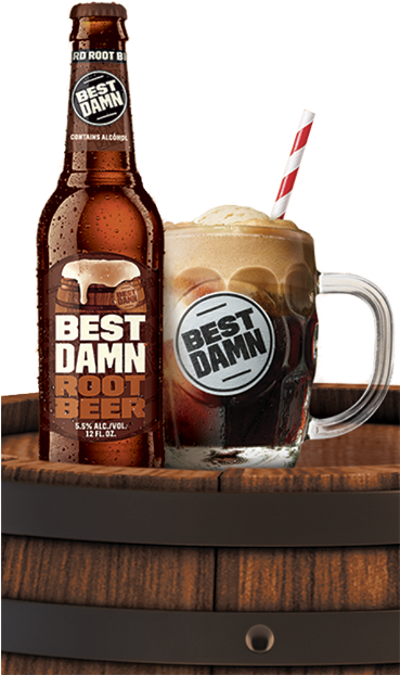 Best Damn Rootbeer - D Bertoline & Sons Inc (368x630), Png Download
