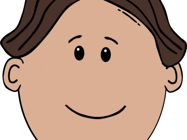 Surprised Face Cartoon - Cartoon Man Face (640x480), Png Download