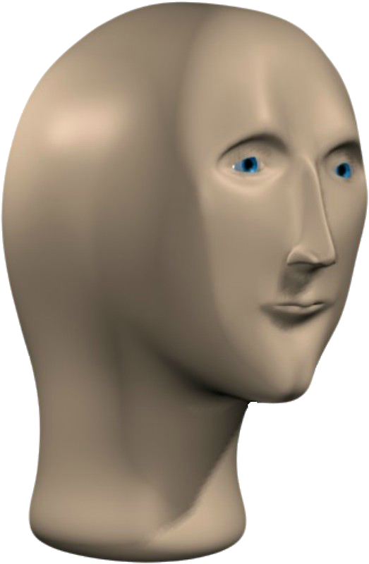 Meme Man Transparent - Surreal Meme Man Png (523x800), Png Download