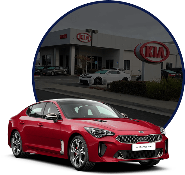 Cta 1 Alt - Kia Stinger Red Png (752x582), Png Download