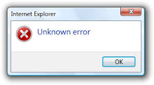 Internet Explorer Unknown Error (302x167), Png Download