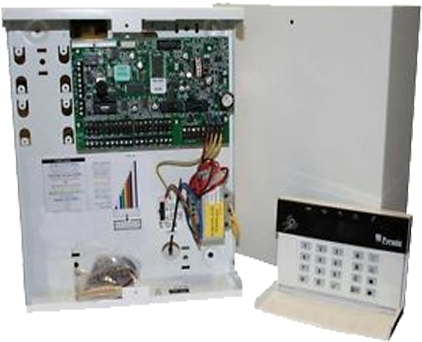 8-inputs Expandable To 46 Hybrid Control Panel - Security Alarm (800x600), Png Download