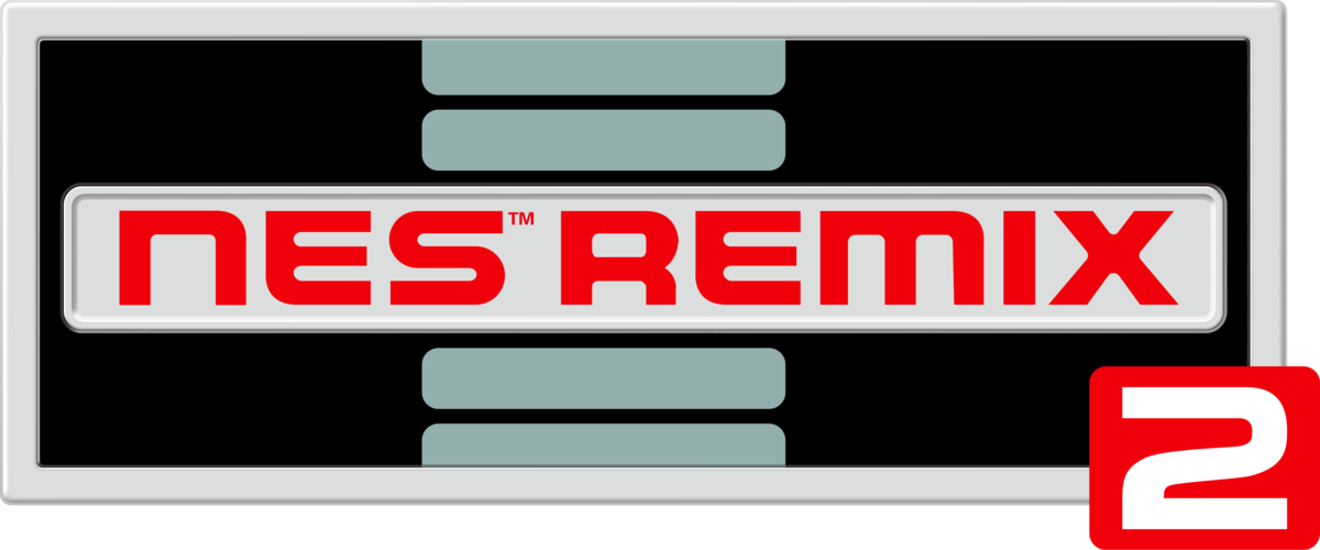 Nes Remix 2 Logo (1200x500), Png Download