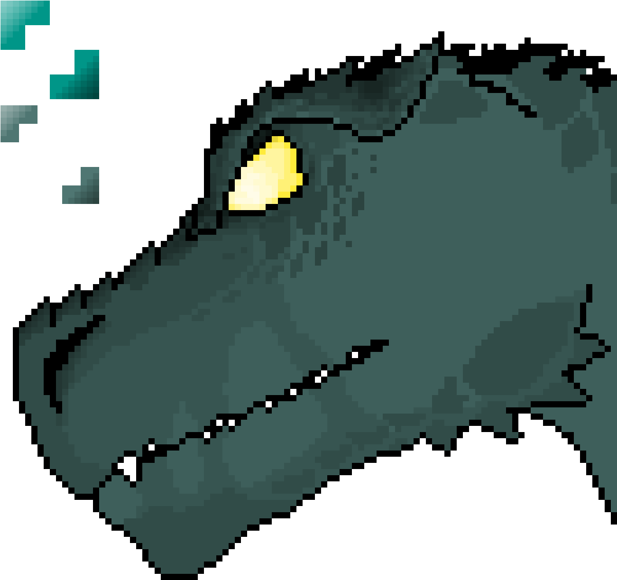 Nexus - American Crocodile (1200x1200), Png Download