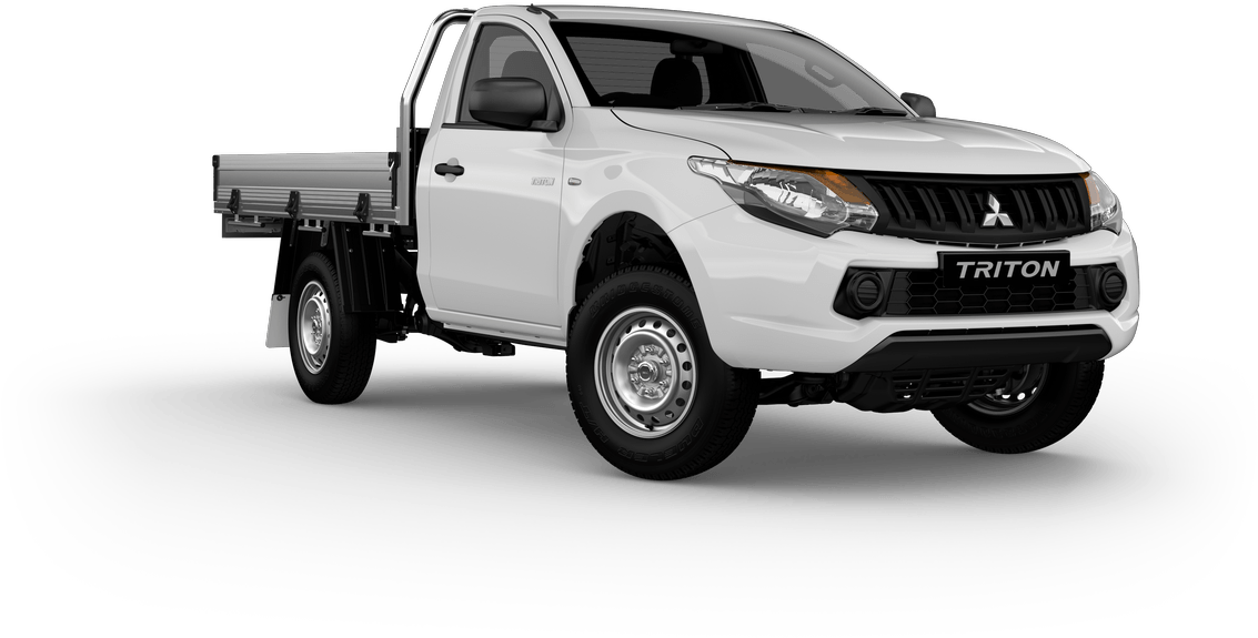 Mitsubishi Triton Single Cab - Mitsubishi Triton Dual Cab (1250x770), Png Download