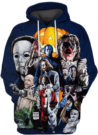 3d Halloween 4 The Return Of Michael Myers Hoodie - Halloween 4 The Return Of Michael Myers Poster (600x599), Png Download