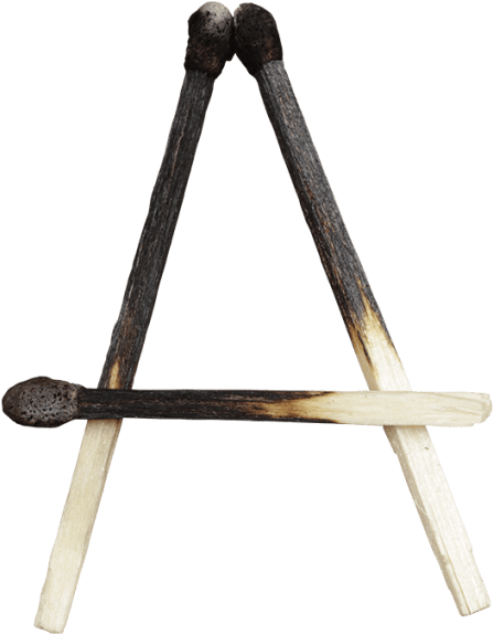 Hey, Who's Got Handmade Font Matches - Wood (595x595), Png Download