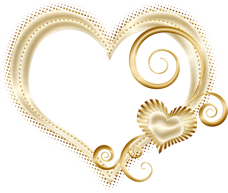 Фотки Golden Heart, Heart Of Gold, Love Heart, Heart - Zaheer Name (800x677), Png Download