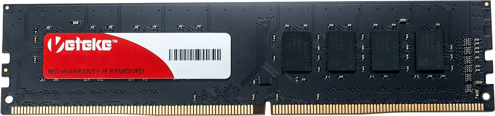 Veteke Performance Ram 4gb Ddr4 2400mhz Pc4 19200 Cl17 - Ram 4gb Ddr4 (2196x927), Png Download
