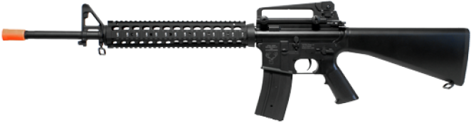 Sr 25 Airsoft Gun (700x700), Png Download