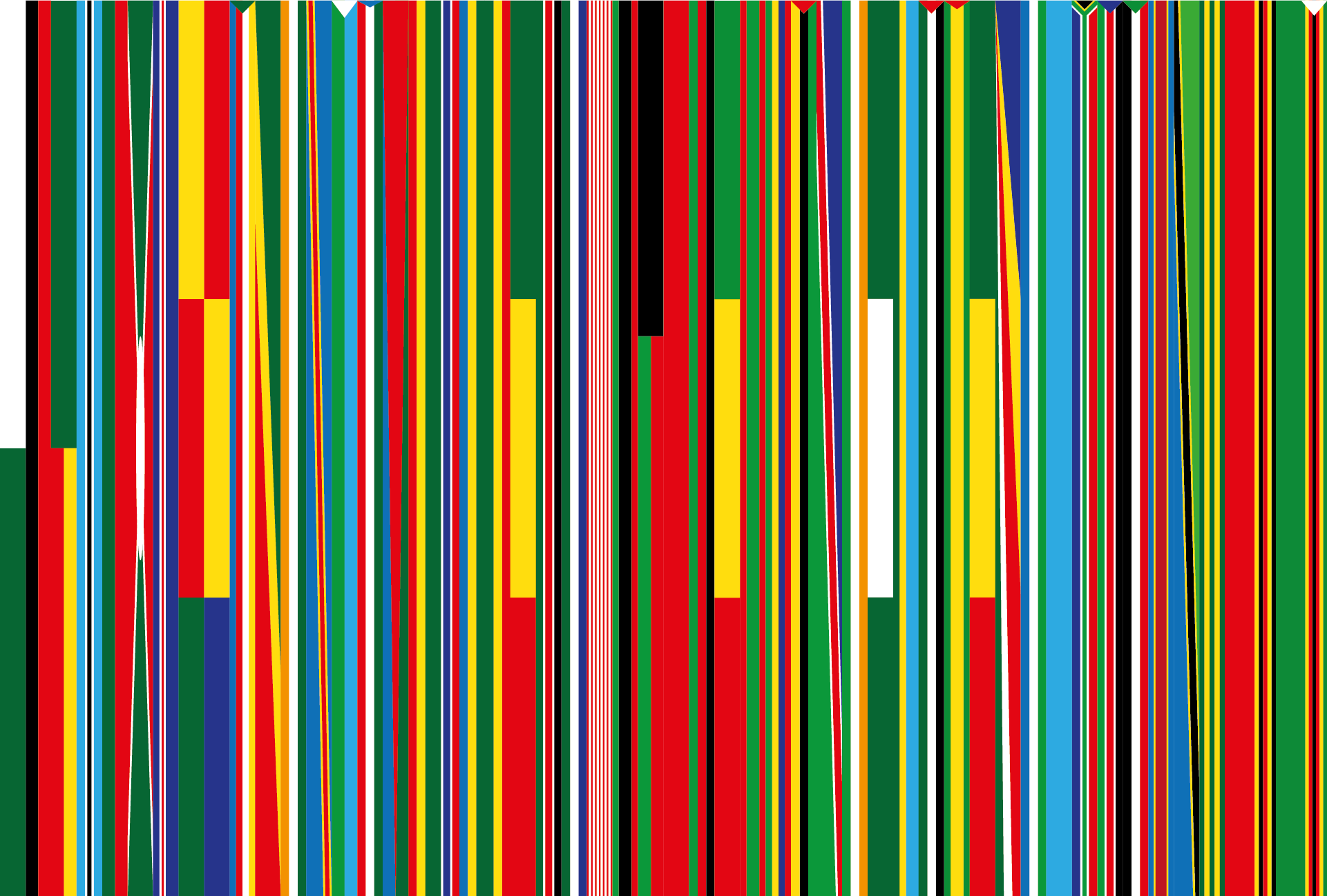 Ocrejected Barcode Eu Flag Ized African Union Flag - Electric Blue (1921x1297), Png Download