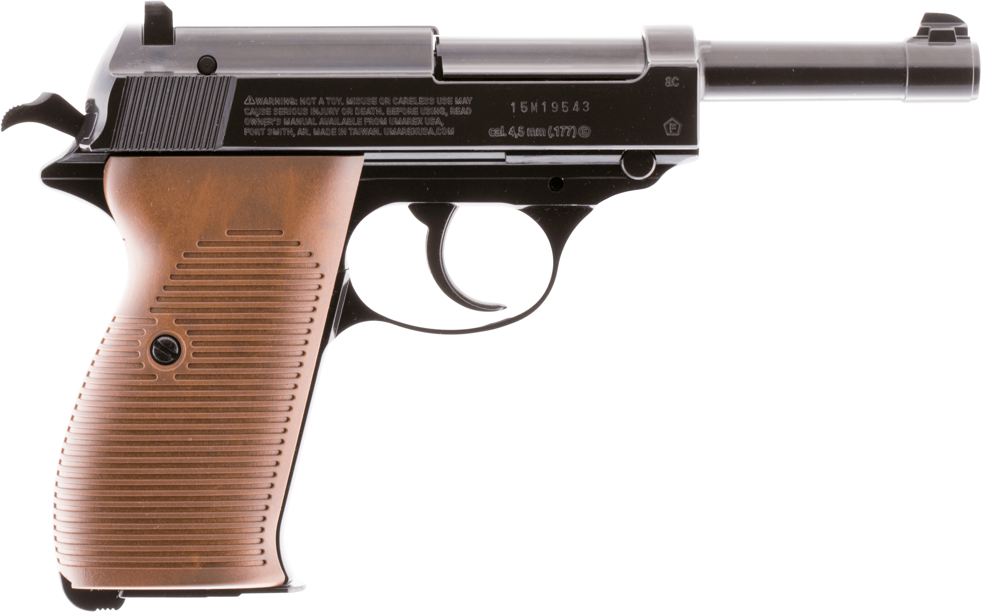 Umarex - Walther P38 Png (3456x2209), Png Download