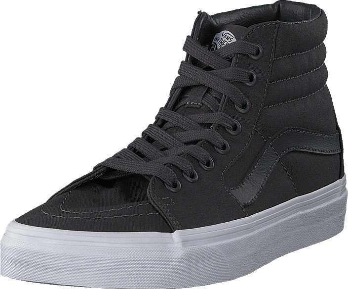 Ua Sk8-hi Mono Canvas Asphalt - Sneakers (705x584), Png Download